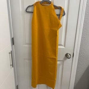 New with tags turmeric yellow medium dress 525America